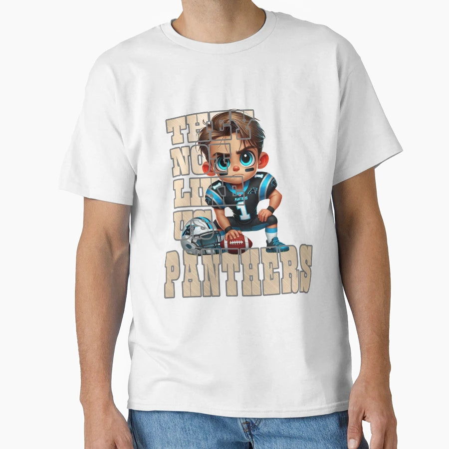 Carolina Panthers They Not Like Us T-Shirt - Fun Novelty Design for Adults - T-Shirt, Sweatshirt, Hoodie