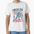 American Football Wall Fame Awesome T-Shirt - Aesthetic Graphic Men Women - T-Shirt, Sweatshirt, Hoodie