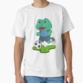 Frog Soccer Player Soccer T-Shirt - Casual Everyday Wear for Adults - T-Shirt, Sweatshirt, Hoodie