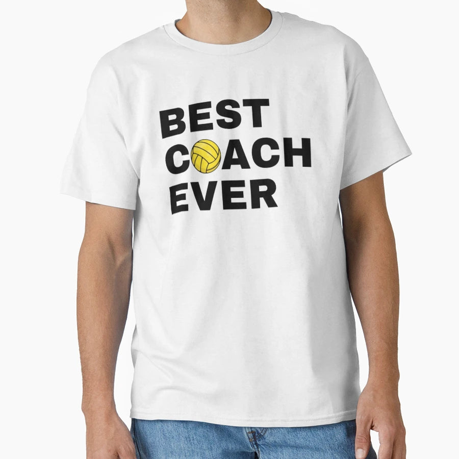 Best Coach Ever Beach Water Polo Black T-Shirt - Streetwear Style Unisex - T-Shirt, Sweatshirt, Hoodie