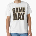 Game Day Bold Lettering T-Shirt - Graphic Print Men Women - T-Shirt, Sweatshirt, Hoodie