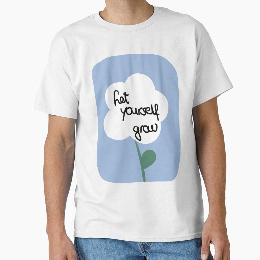Let yourself grow positive mental health affirmation - Adult & Kids T-Shirts, Sweatshirts & Hoodies apparel design preview 1