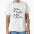 Shine with your own light in French black hearts by - Adult & Kids T-Shirts, Sweatshirts & Hoodies apparel design preview 1