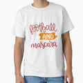 Football And Mascara Fantasy Football T-Shirt - Minimalist Print Men Women - T-Shirt, Sweatshirt, Hoodie