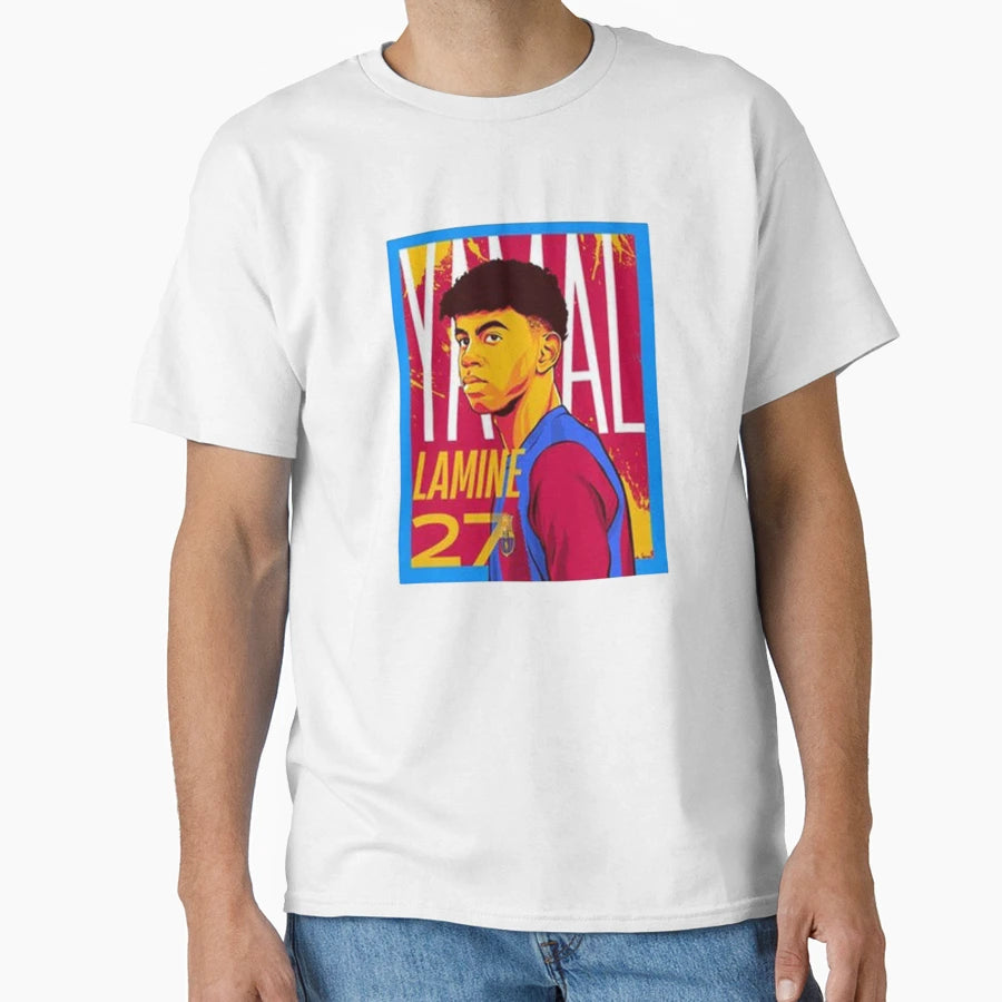 Lamine Yamal T-Shirt - Aesthetic Graphic for Adults - T-Shirt, Sweatshirt, Hoodie