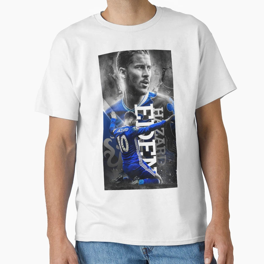 Eden Hazard 6 T-Shirt - Aesthetic Graphic for Adults - T-Shirt, Sweatshirt, Hoodie