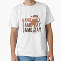 Game Day Football Lightning Bolt T-Shirt - Aesthetic Graphic for Adults - T-Shirt, Sweatshirt, Hoodie