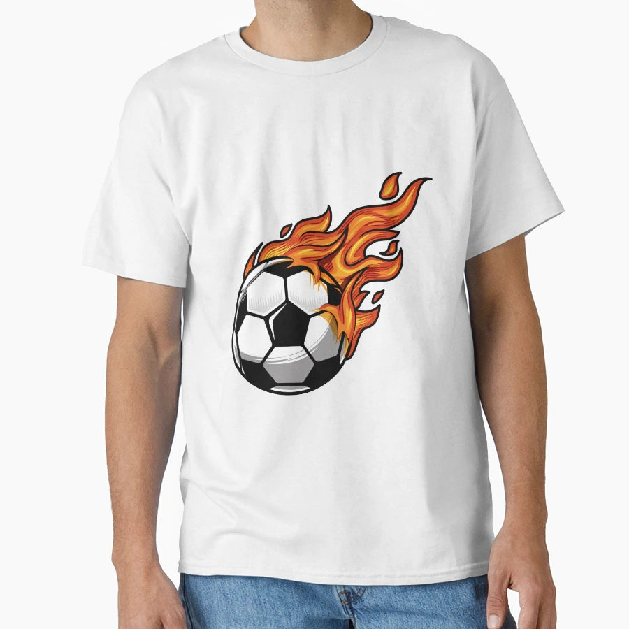 Soccer Ball T-Shirt - Streetwear Style Men Women - T-Shirt, Sweatshirt, Hoodie