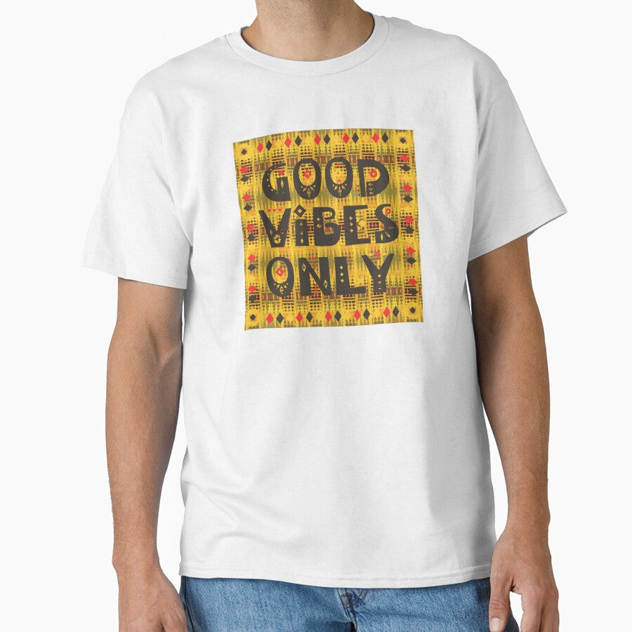 Good Vibes Only by ElenaDanilo - Adult & Kids T-Shirts, Sweatshirts & Hoodies apparel design preview 1