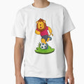 Lion Soccer Player Soccer T-Shirt - Unique Graphic Men Women - T-Shirt, Sweatshirt, Hoodie