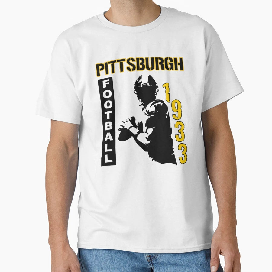 Pittsburgh Football 1 T-Shirt - Streetwear Style for Adults - T-Shirt, Sweatshirt, Hoodie
