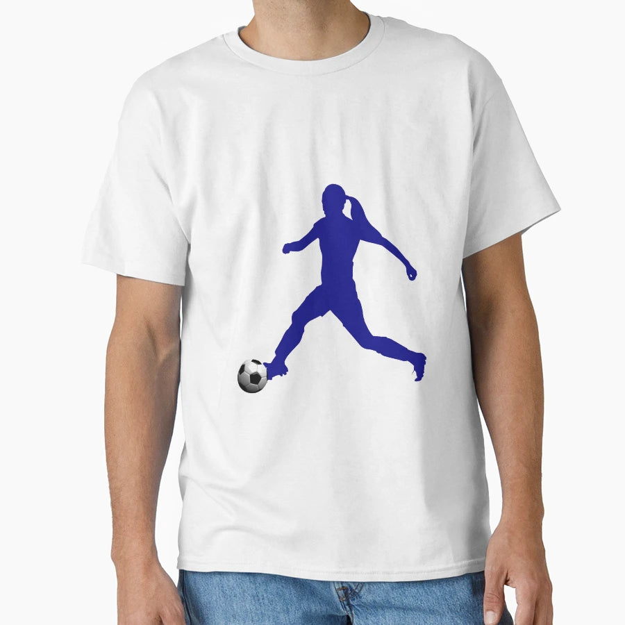 Blue Soccer Collection T-Shirt - Custom Art Print Unisex - T-Shirt, Sweatshirt, Hoodie
