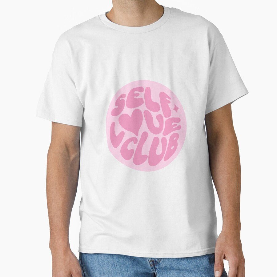 Self Love Club Pink by tealborealis - Adult & Kids T-Shirts, Sweatshirts & Hoodies apparel design preview 1