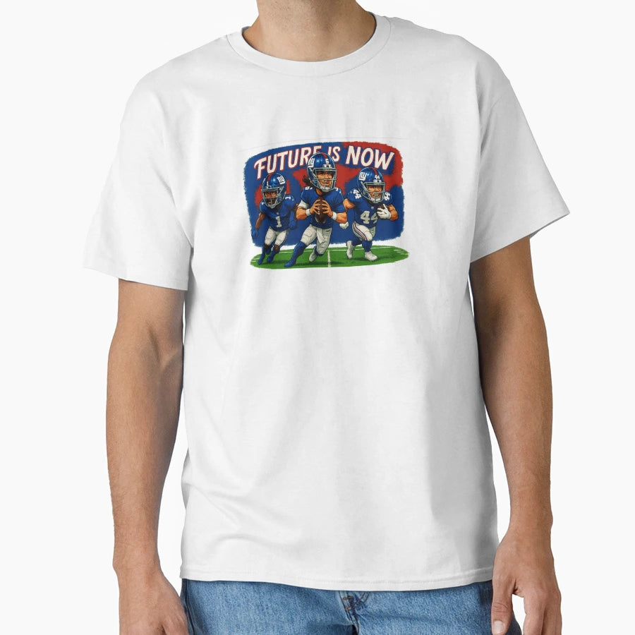 Giants Trio Jaxson Dart Malik Nabers T-Shirt - Minimalist Print for Adults - T-Shirt, Sweatshirt, Hoodie