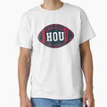 Houston Throwback Football T-Shirt - Streetwear Style Unisex - T-Shirt, Sweatshirt, Hoodie