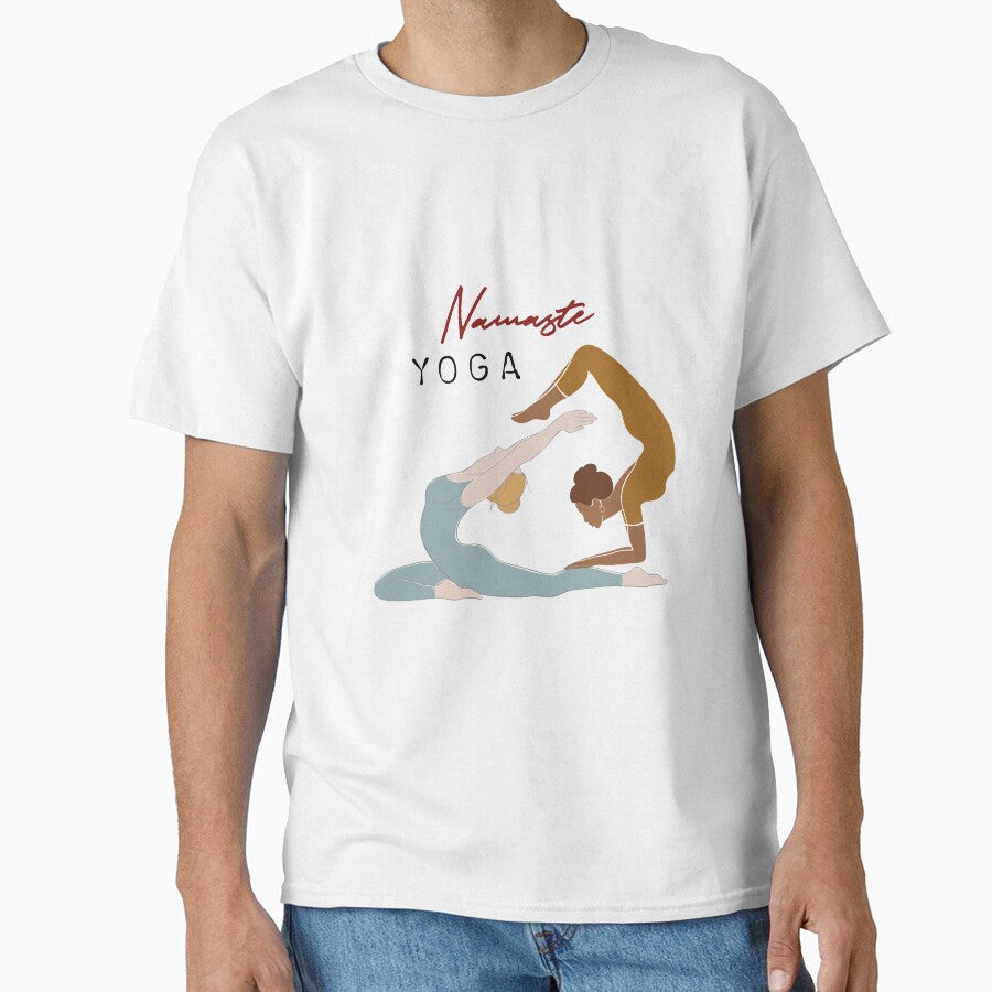 Namaste Yoga by Umerchatha444 - Adult & Kids T-Shirts, Sweatshirts & Hoodies apparel design preview 1