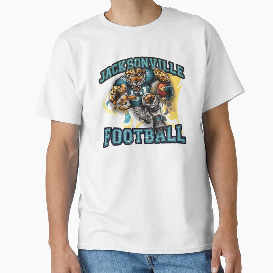 Jacksonville Football Detroit Lions T-Shirt - Trendy Graphic for Adults - T-Shirt, Sweatshirt, Hoodie
