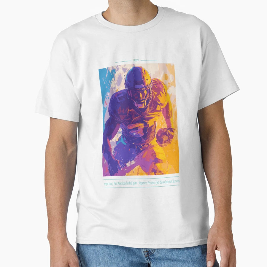 Origin Story American Football T-Shirt - Casual Everyday Wear for Adults - T-Shirt, Sweatshirt, Hoodie