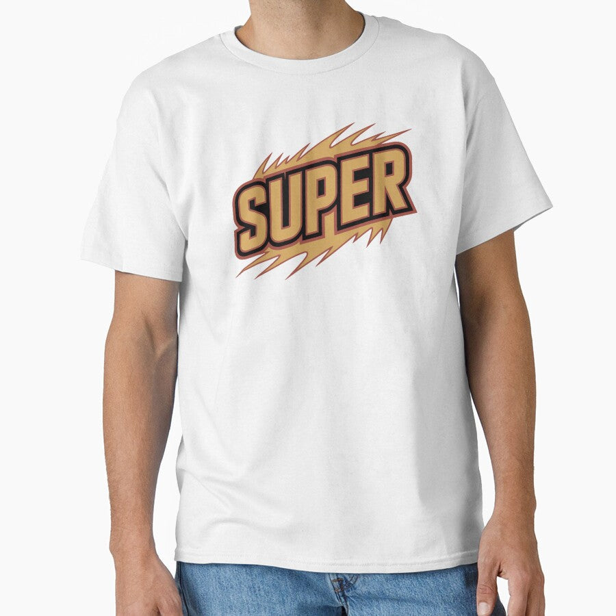 Super Lightning Typography Retro Power Aesthetic by - Adult & Kids T-Shirts, Sweatshirts & Hoodies apparel design preview 1