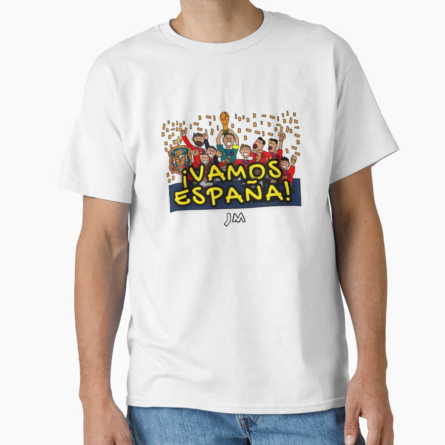Lets Go Spain Spanish Soccer Team T-Shirt - Unique Graphic Unisex - T-Shirt, Sweatshirt, Hoodie