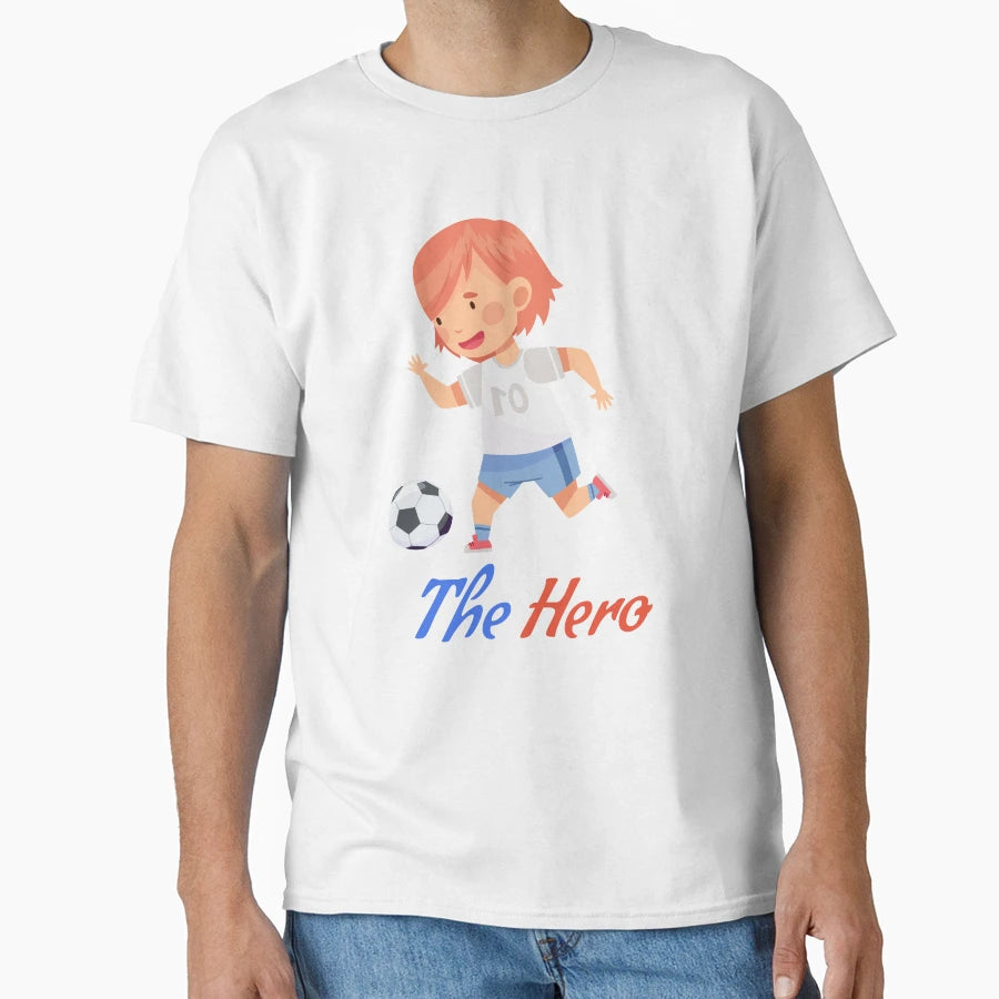 Hero Is Here T-Shirt - Minimalist Print for Adults - T-Shirt, Sweatshirt, Hoodie