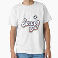 Soccer Soccer Soccer Ball Player T-Shirt - Custom Art Print for Adults - T-Shirt, Sweatshirt, Hoodie