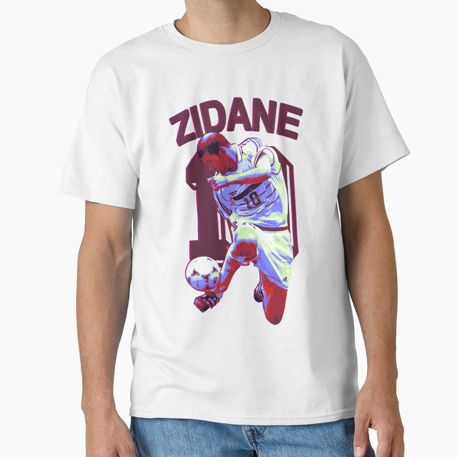 Zidane 10 T-Shirt - Trendy Graphic Unisex - T-Shirt, Sweatshirt, Hoodie
