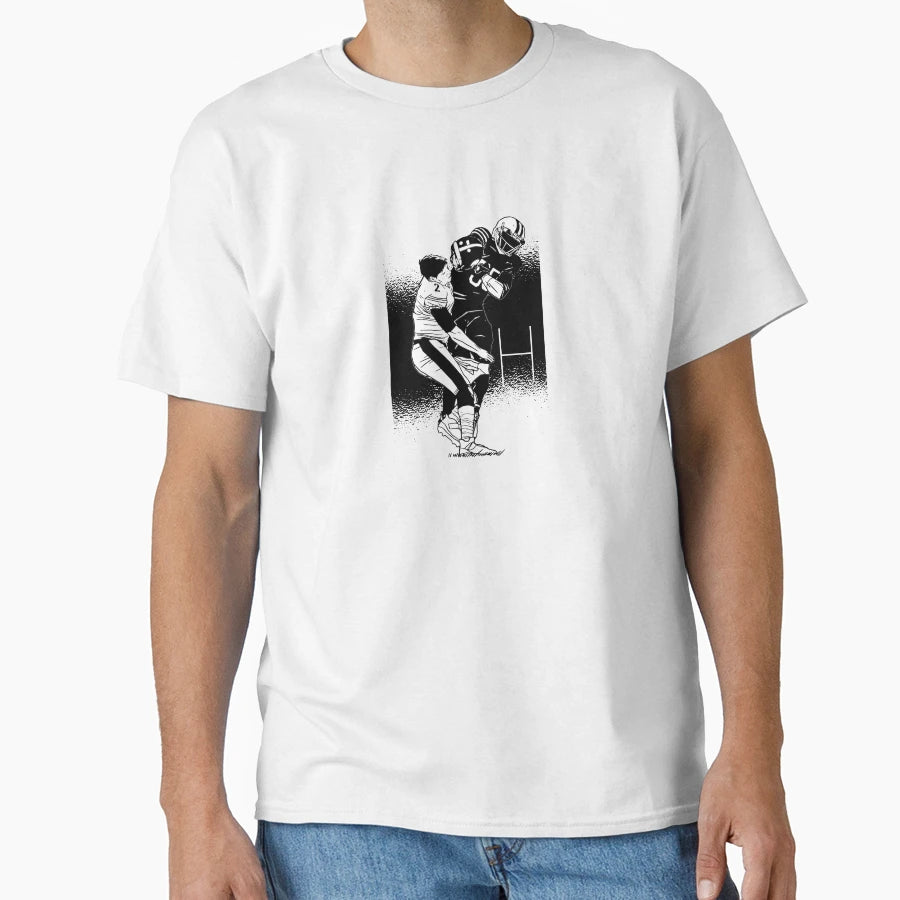 Football Player T-Shirt - Custom Art Print for Adults - T-Shirt, Sweatshirt, Hoodie