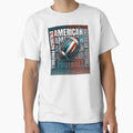 American Football T-Shirt - Graphic Print Unisex - T-Shirt, Sweatshirt, Hoodie
