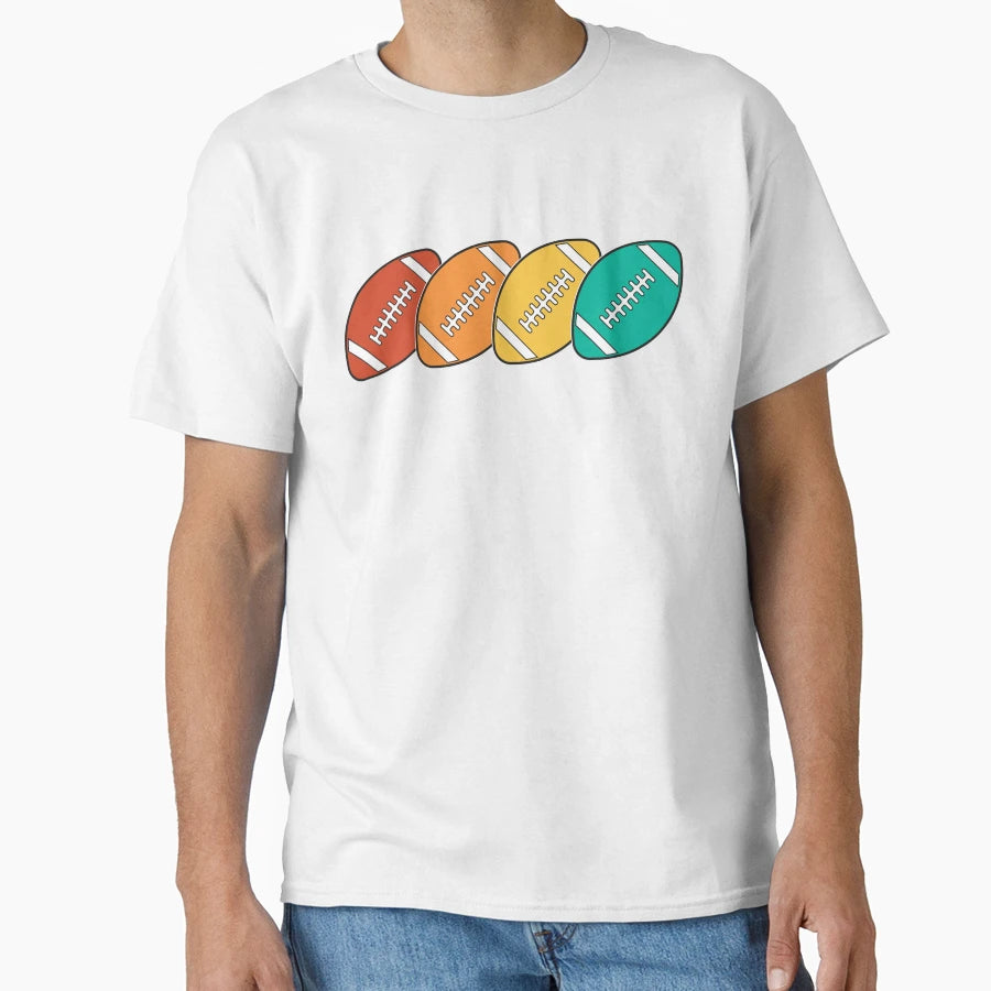 Funky American Football Like T-Shirt - Graphic Print Unisex - T-Shirt, Sweatshirt, Hoodie
