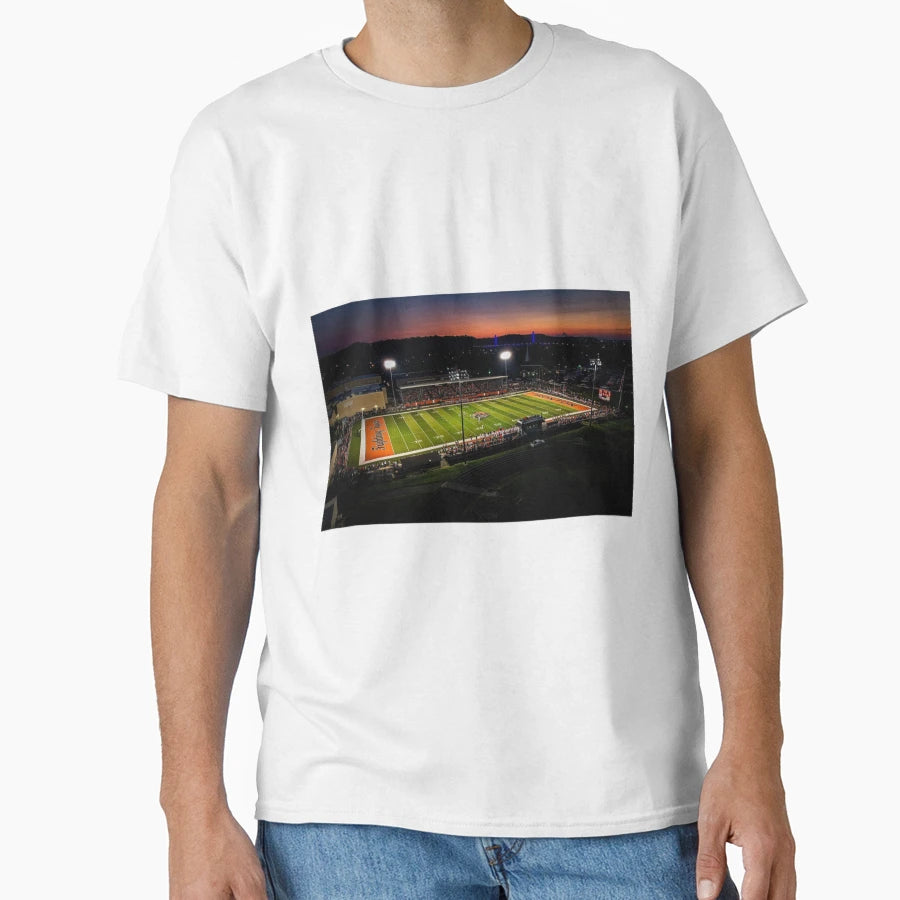 Ironton Tiger Stadiun Night T-Shirt - Novelty Apparel Unisex - T-Shirt, Sweatshirt, Hoodie