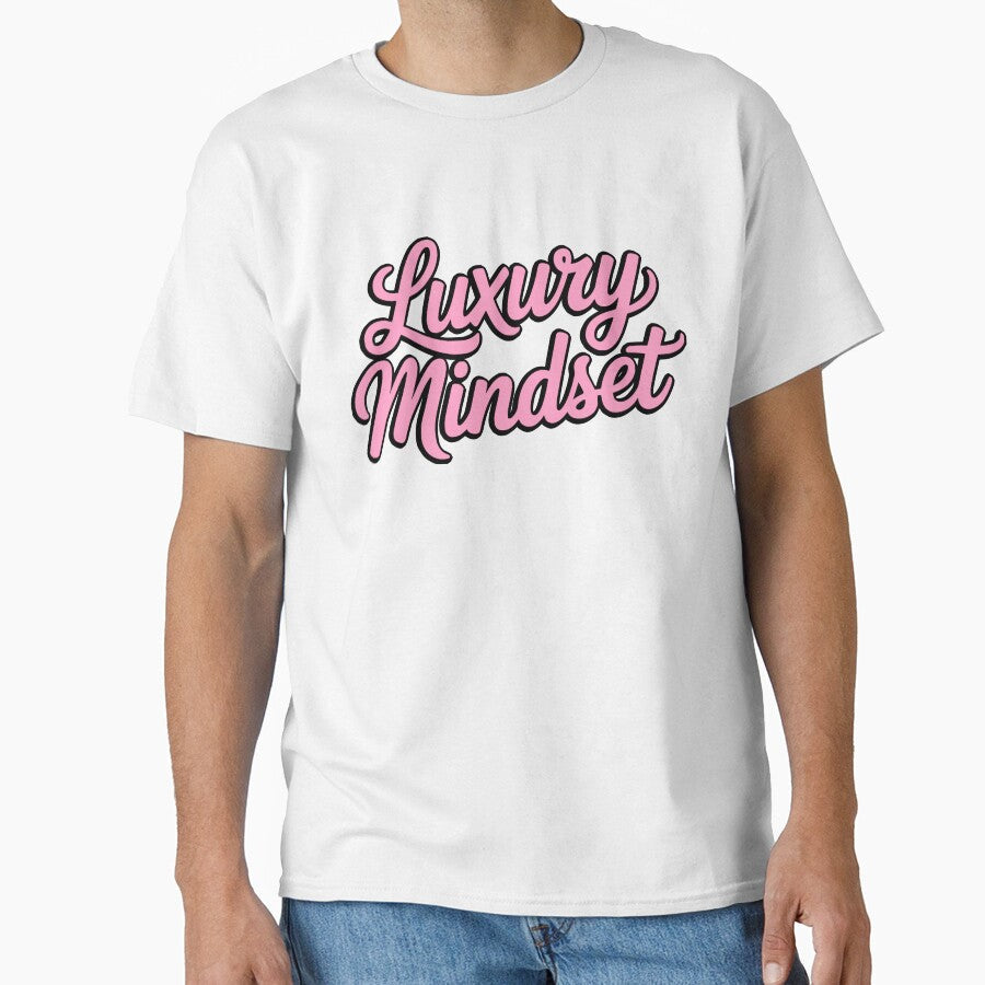 Luxury Mindset! Pink Girly by PMCreative - Adult & Kids T-Shirts, Sweatshirts & Hoodies apparel design preview 1