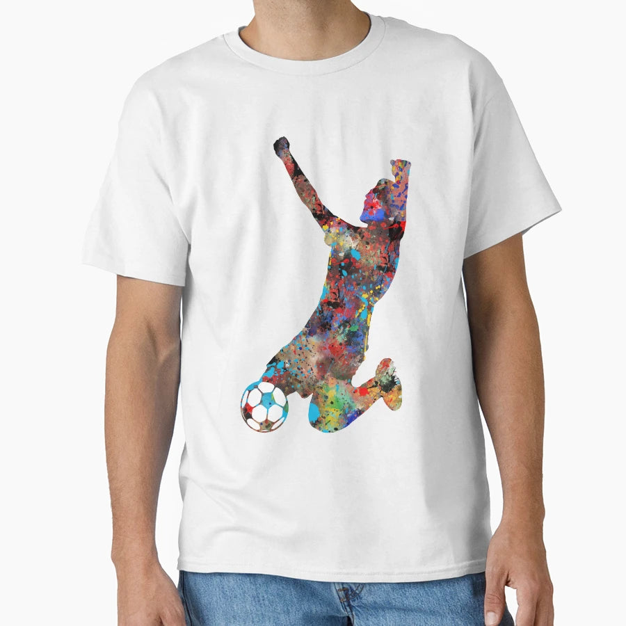 Football Player T-Shirt - Casual Everyday Wear for Adults - T-Shirt, Sweatshirt, Hoodie