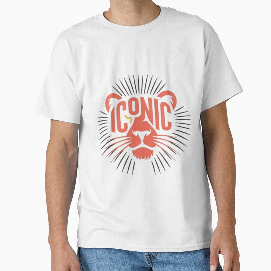 ICONIC Bold Typography by YASNOS - Adult & Kids T-Shirts, Sweatshirts & Hoodies apparel design preview 1