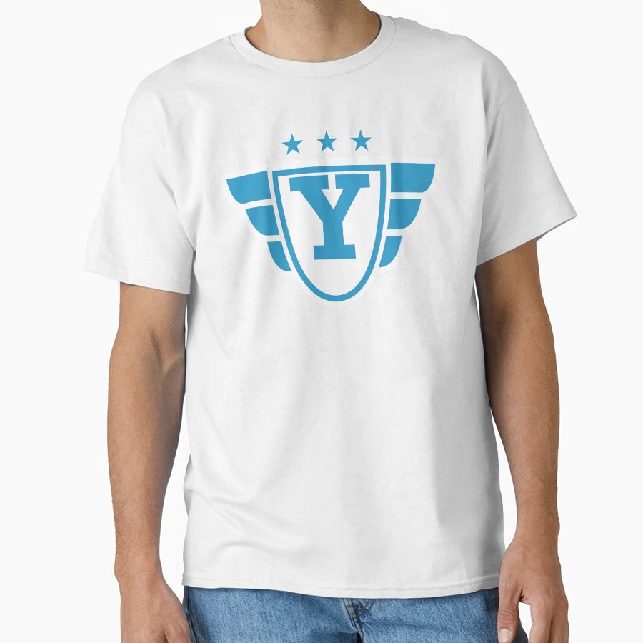 Superhero Letter Y Stars And Wings T-Shirt - Streetwear Style Men Women - T-Shirt, Sweatshirt, Hoodie