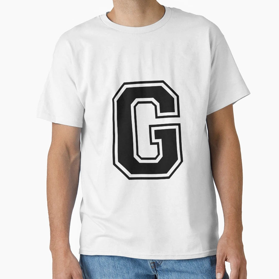 Letter G T-Shirt - Casual Everyday Wear Men Women - T-Shirt, Sweatshirt, Hoodie