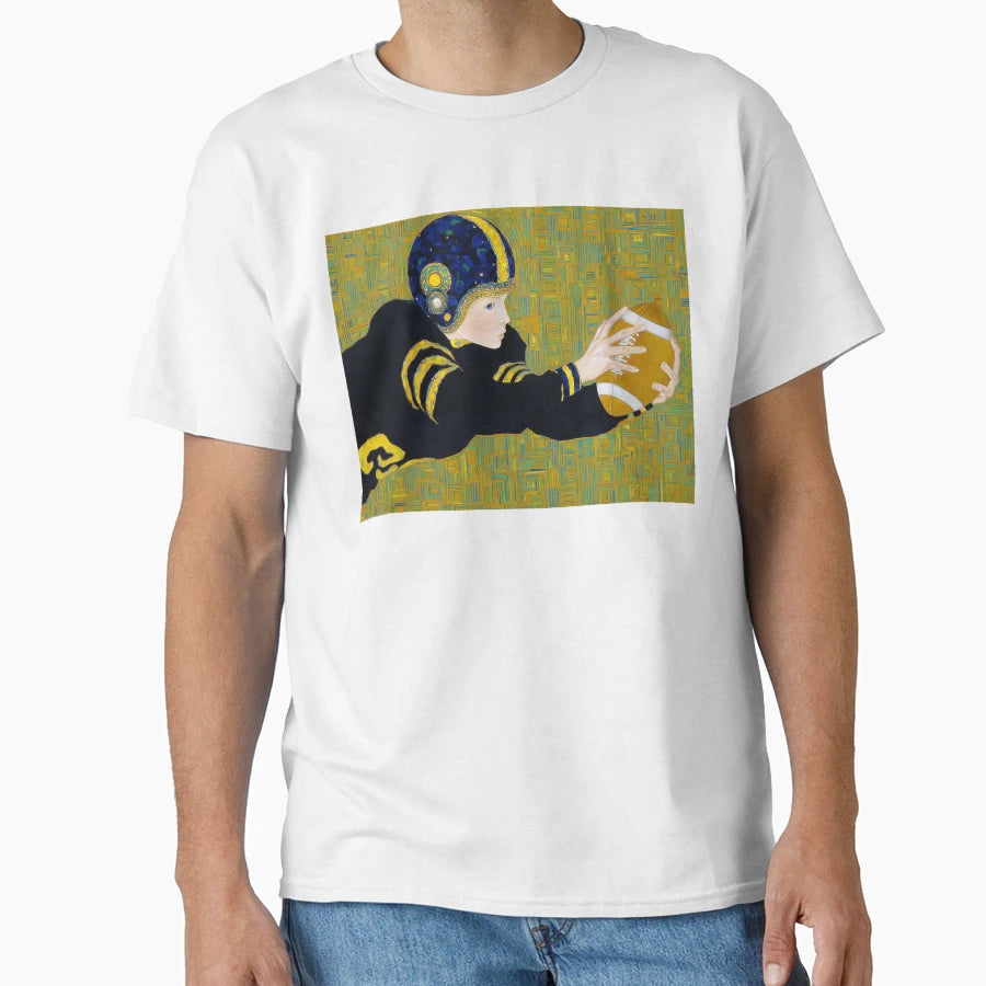Football Player Action T-Shirt - Trendy Graphic for Adults - T-Shirt, Sweatshirt, Hoodie