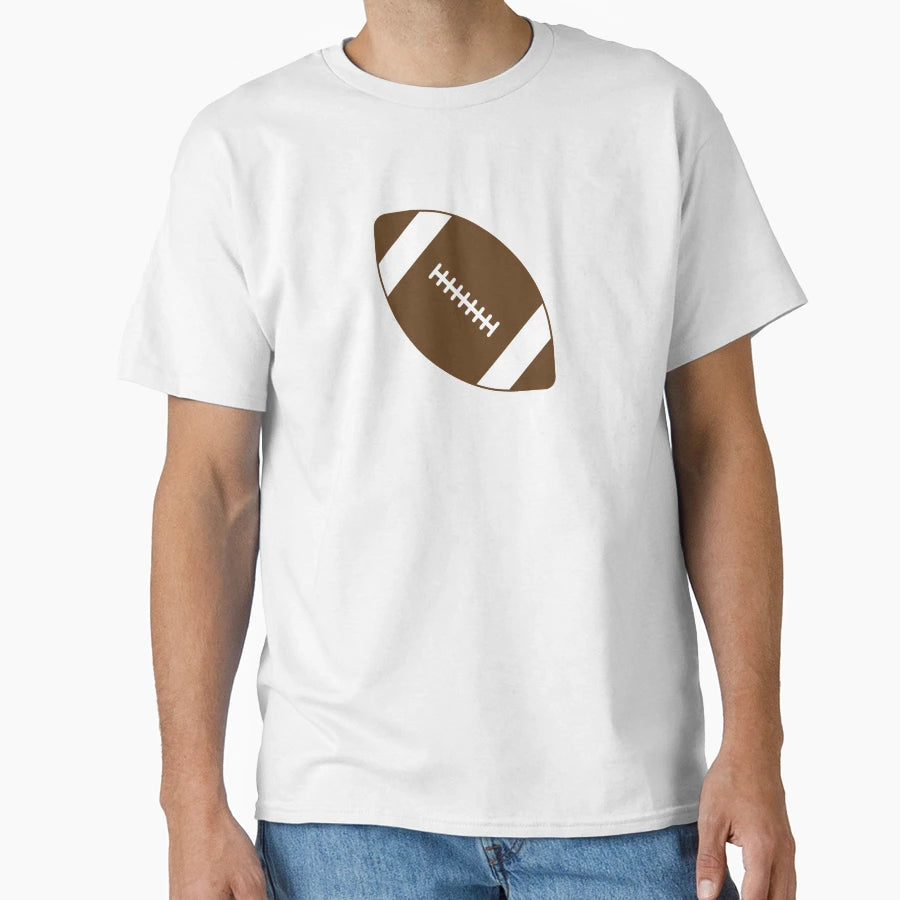 Blue Football T-Shirt - Unique Graphic Unisex - T-Shirt, Sweatshirt, Hoodie