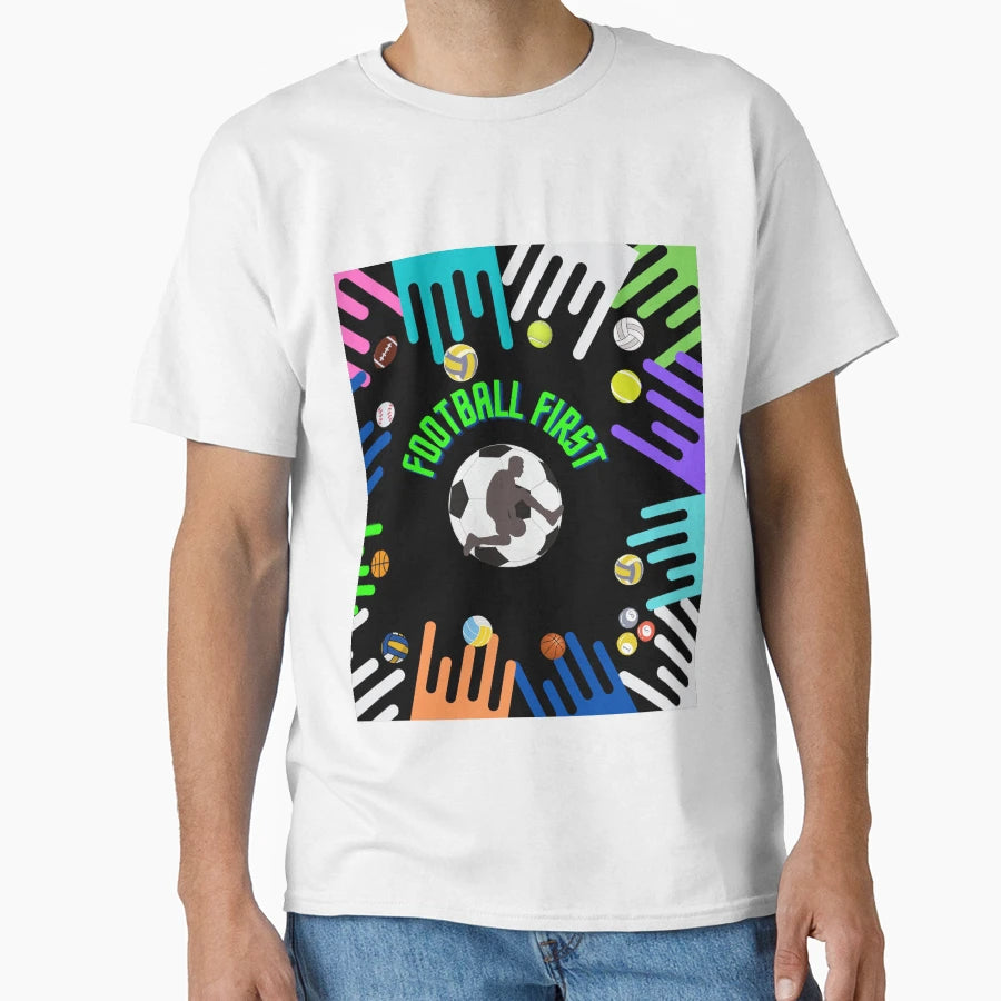 Football T-Shirt - Unique Graphic for Adults - T-Shirt, Sweatshirt, Hoodie
