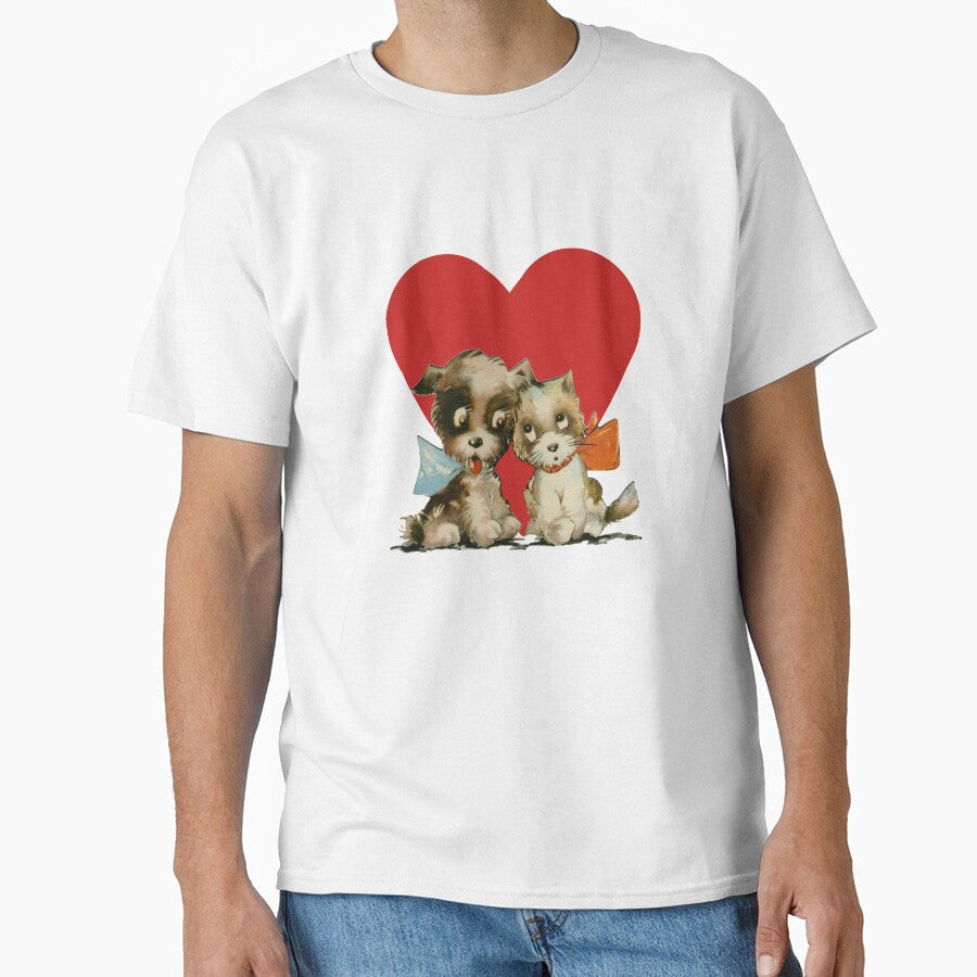Kitsch Dogs of Love not War by Daveseedhouse - Adult & Kids T-Shirts, Sweatshirts & Hoodies apparel design preview 1