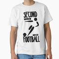 Second Love Is Footbal T-Shirt - Aesthetic Graphic Unisex - T-Shirt, Sweatshirt, Hoodie