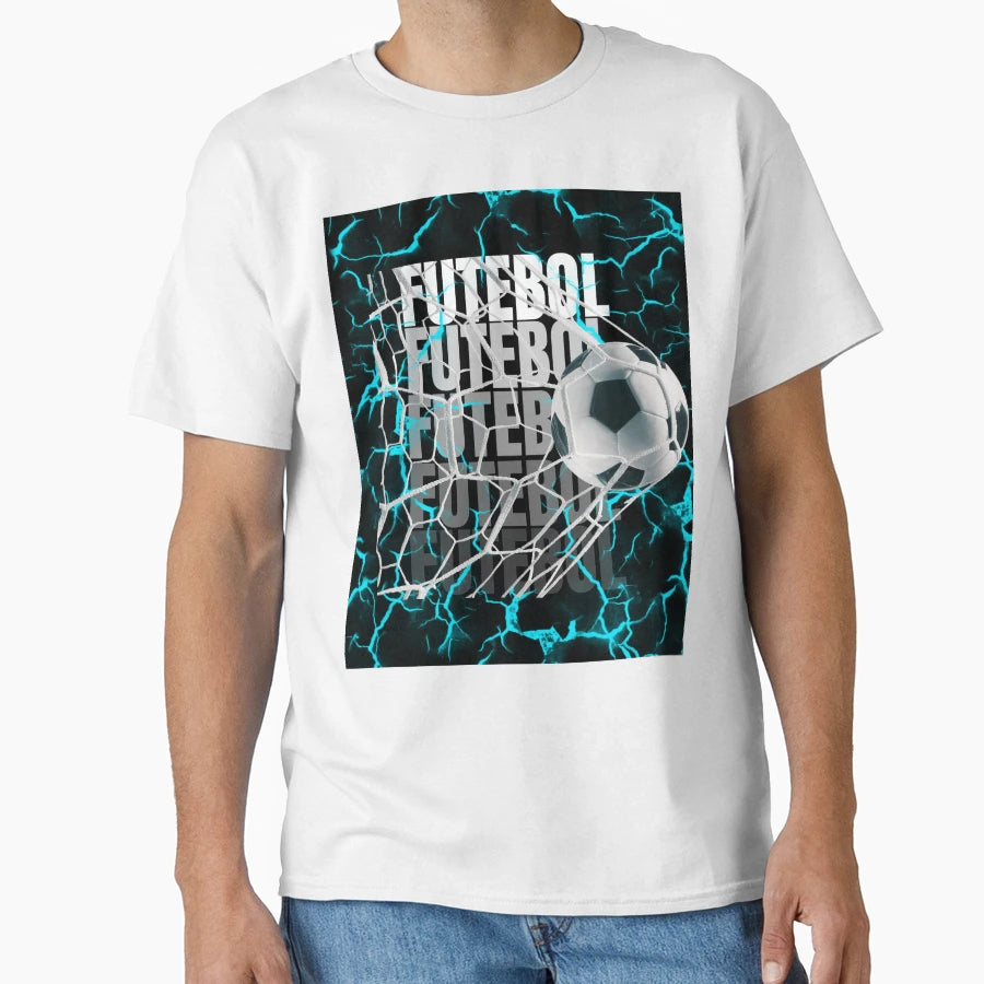 Futebol T-Shirt - Custom Art Print for Adults - T-Shirt, Sweatshirt, Hoodie