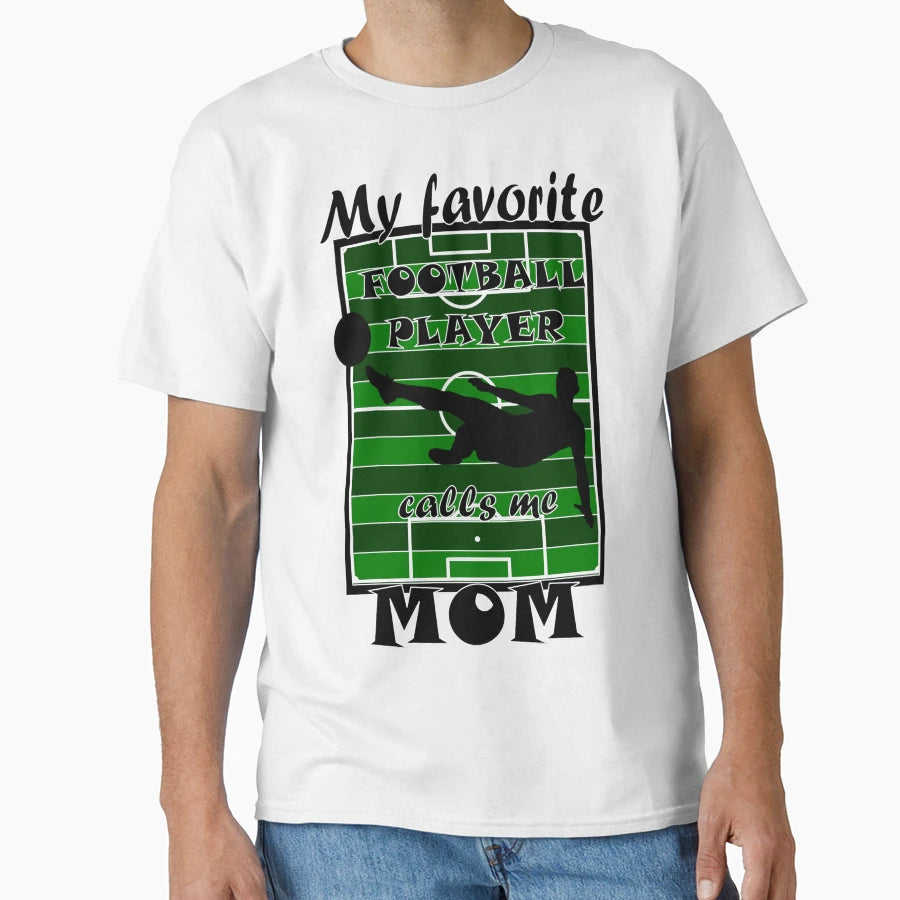 Soccer Player Mom T-Shirt - Graphic Print Men Women - T-Shirt, Sweatshirt, Hoodie