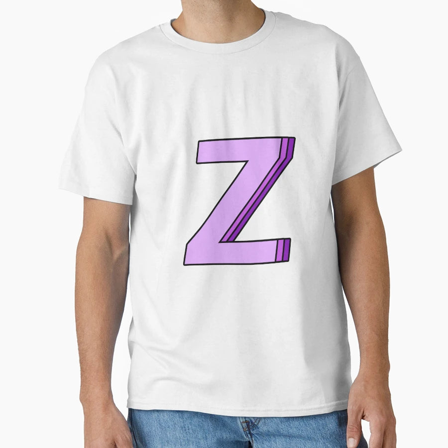 Purple Z T-Shirt - Graphic Print Unisex - T-Shirt, Sweatshirt, Hoodie