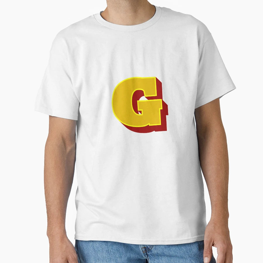 Letter G Street Art Typography Monogram T-Shirt - Aesthetic Graphic Unisex - T-Shirt, Sweatshirt, Hoodie