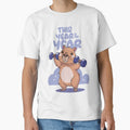 Capybara in Gym Mode, Adorable Training to Stay Fit - Adult & Kids T-Shirts, Sweatshirts & Hoodies apparel design preview 1
