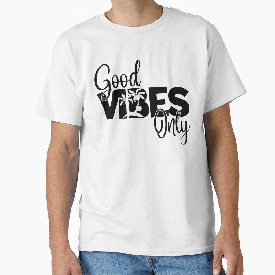 Good Vibes Only Aesthetic by Studioartwork - Adult & Kids T-Shirts, Sweatshirts & Hoodies apparel design preview 1