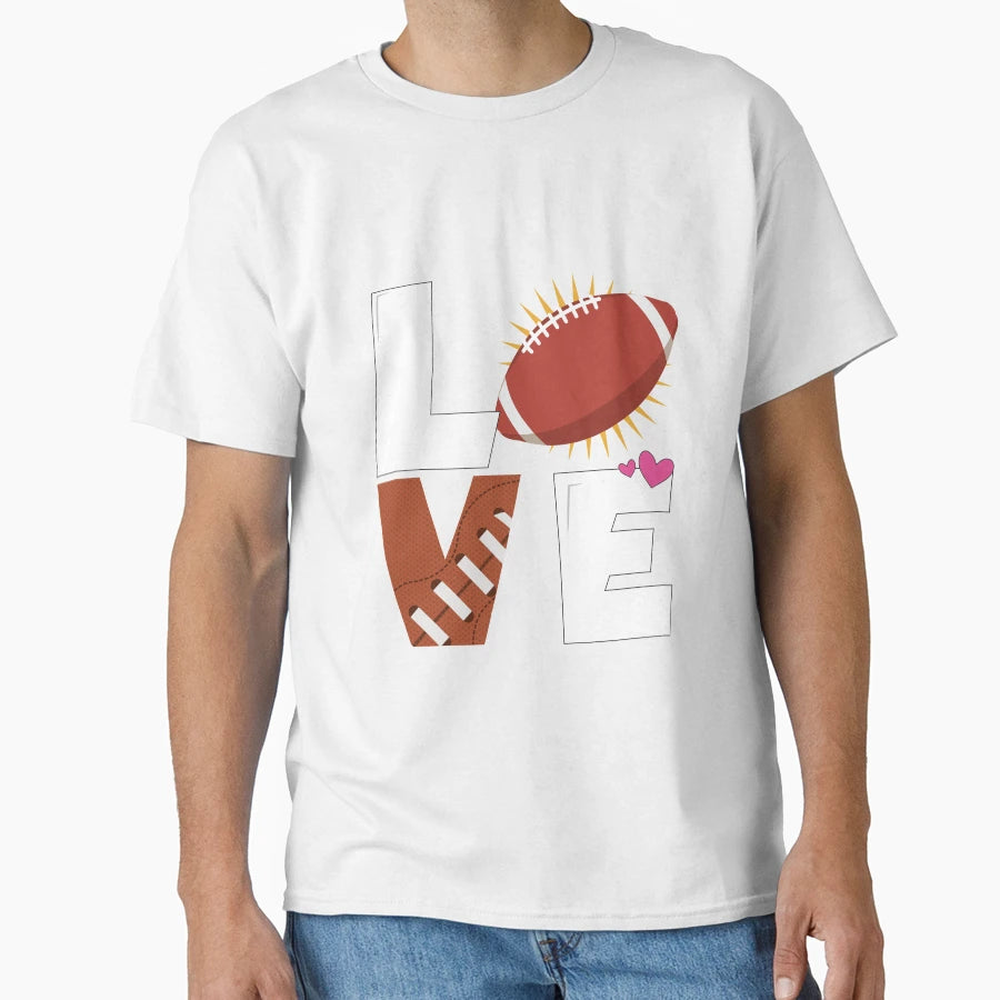 Love Rugby Football Rugby Rugby T-Shirt - Streetwear Style for Adults - T-Shirt, Sweatshirt, Hoodie