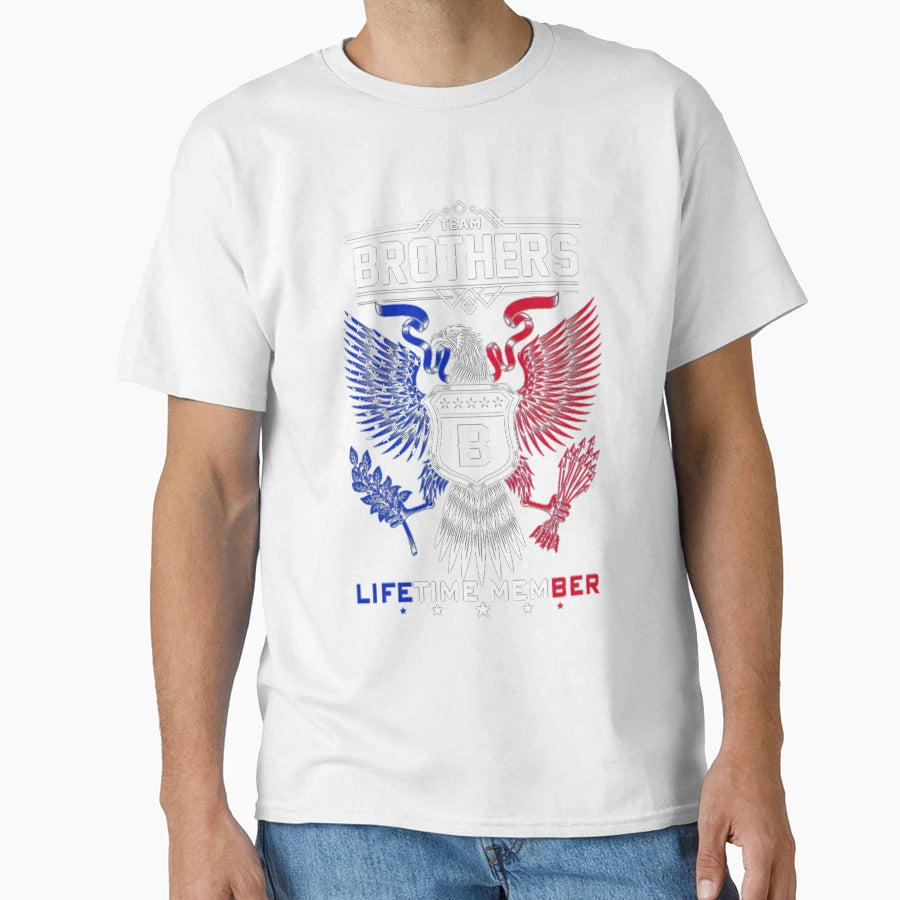 Brothers Name T-Shirt - Aesthetic Graphic Men Women - T-Shirt, Sweatshirt, Hoodie