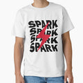 SPARK Bold Typography Explosion Design by ManyVersee - Adult & Kids T-Shirts, Sweatshirts & Hoodies apparel design preview 1